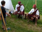 Das Highlight des Tages: Schotten abschiesen